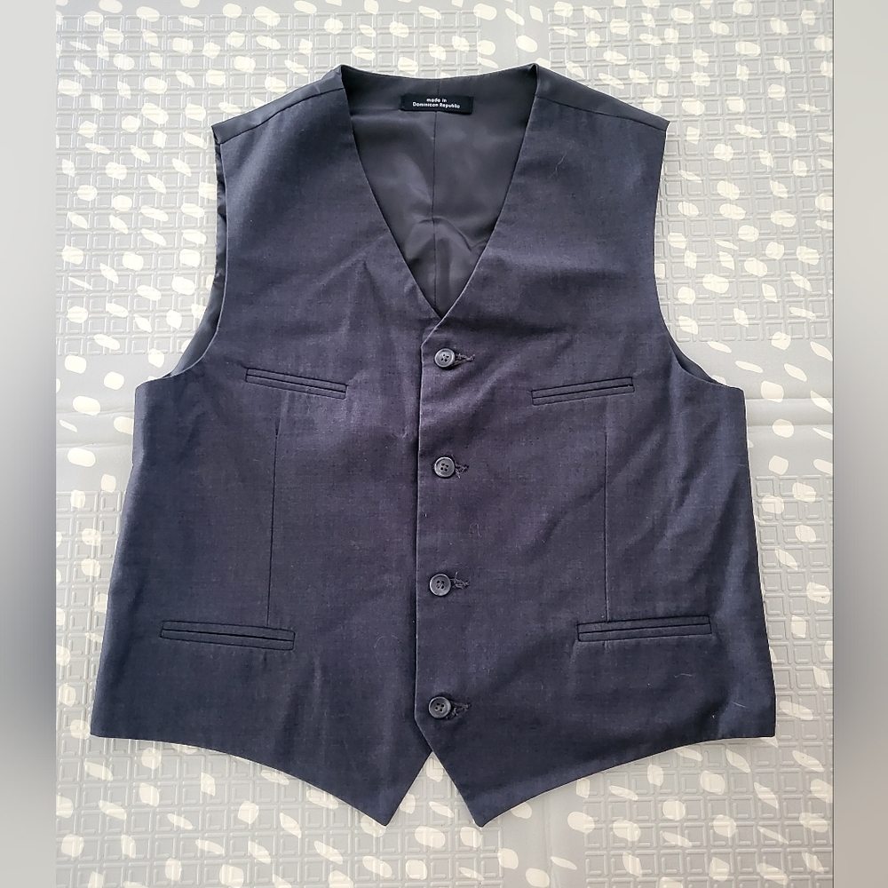 Boys Youth Dark Grey Vest
